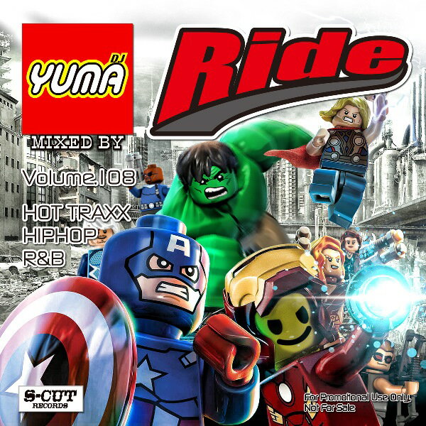 【DJ YUMA】RIDE　Volume.108/HIP HOP　R&B/MIX CD
