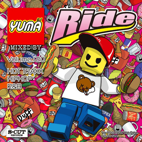 【DJ YUMA】RIDE Volume.120/HIP HOP R&B/MIX CD