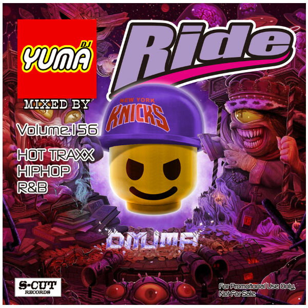 【DJ YUMA】RIDE Volume.156/HIP HOP R&B/MIX CD