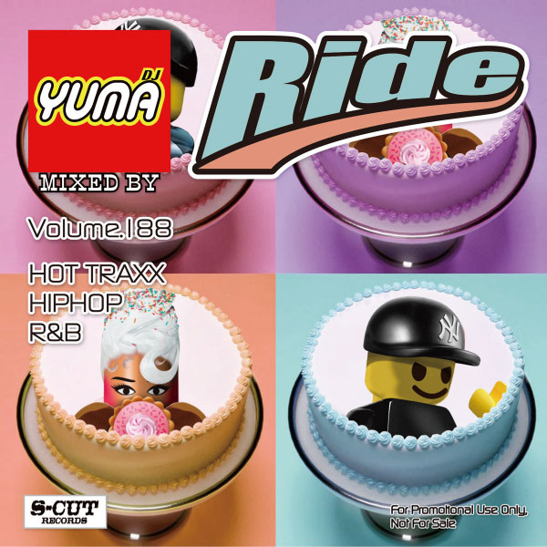 【DJ YUMA】RIDE Volume.188 HIP HOP R&B MIX CD ヒップポップ MEGANTHEESTALLION DUALIPA BLXST【あす楽対応】