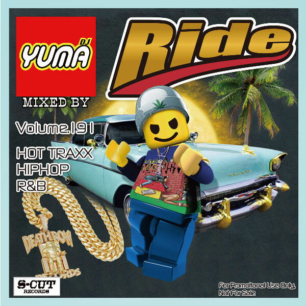 楽天surf＆snow 54TIDE【DJ YUMA】RIDE Volume.191 HIP HOP R&B MIX CD ヒップポップ SNOOP DOGG CHRIS BROWN POST MALONE DRAKE【あす楽対応】