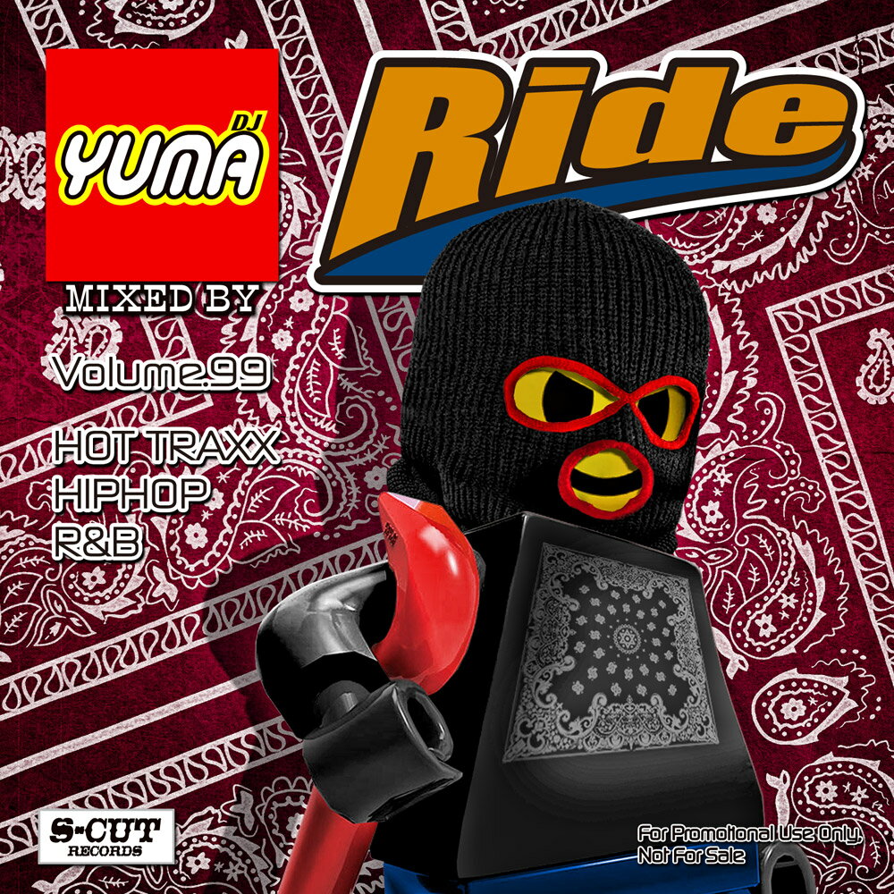 商品仕様 DJ Yuma Ride Vol.99 Ride第99弾 USの流行をいち早くお届け！これをチェックして いれば間違えなし！※ちょっと最新すぎるので、 ご注意を！Hip Hop、R&BのMixCDといったら やっぱり"Ride"でしょ！ 01.Maino ft French Montana, B.O.B & Tweezie/Dreamer 02.DJ Infamous ft Big K.R.I.T. & Yo Gotti/Somethin Right 03.Juicy J ft Wiz Khalifa/Smoke A Nigga 04.Rick Ross ft R Kelly/Keep Doin That -Rich Bitch- 05.Jabo ft Yo Gotti/Drop 06.Rich Homie Quan/Blah Blah Blah 07.Planet VI ft 2 Chainz/Im That 08.T.I. ft Lil Boosie/Jet Fuel 09.Meek Mill ft Lil Boosie/You Mean 10.Migos ft Rick Ross/Black Bottles 11.Logic/Under Pressure 12.Dej Loaf/Try Me 13.Flying Lotus ft Kendrick Lamar/Never Catch Me 14.DeLorean/Picture Me Swangin 15.T.I. ft Migos/No Mediocre (Remix) 16.Razah ft Chinx/My City 17.DJ Jae Murphy ft Game & Eric Bellinger/You Playin 18.Wash ft French Montana/Cant Trust Thots 19.Paloma Ford ft Meek Mill/Let Me See 20.Russ Coson ft Iamsu!/Right Now 21.Chris Brown ft Akon/Came To Do 22.Fergie ft YG/L.A. Love -La La- (Remix) 23.Ariana Grande ft The Weeknd/Love Me Harder 24.B.O.B. ft Trey Songz/Not For Long 25.Ed Sheeran ft Rick Ross/Dont (Remix) 26.Maroon 5 ft J Cole/Animals (Remix) 27.Eric Bellinger/Awkward 28.Tinashe/Tinashe Checks In 29.Trey Songz/Whats Best For You 30.Tamar Braxton ft Future/Let Me Know 31.Tinashe ft Future/How Many Times 32.Jagged Edge/Love Come Down 33.The Weeknd ft Schoolboy Q/Often (Remix) 34.Wale ft Jeremih/The Body