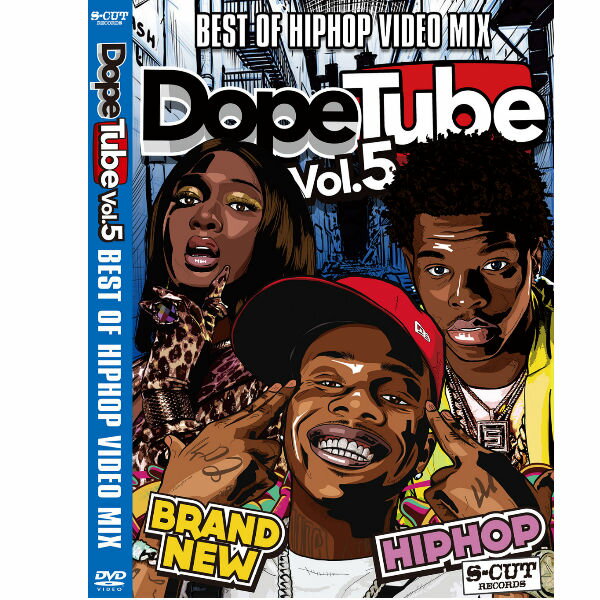 【DopeTube】Best Of Hip Hop Video Mix- Vol.5 ヒップホップ DVD 120分 VDJ MV ミュージックビデオ　D..