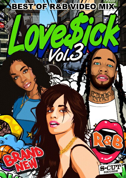 LoveSick Vol.3Best Of R&B VIDEO MIX 륢ɥӡ DVD 120ʬ SZA TYDOLLASIGN BECKYG