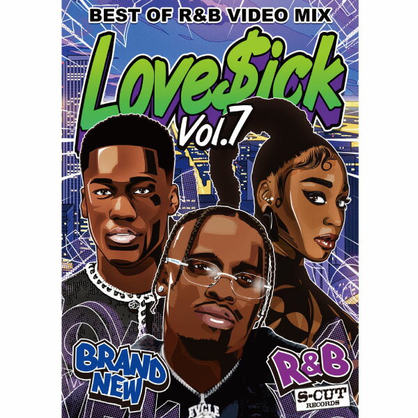 【LoveSick Vol.7】Best Of R&B VIDEO MIX アールアンドビー DVD 120分 BLXST GIVEON NORMANI ブラスト　ギボン　ノルマニ　【あす楽対応】