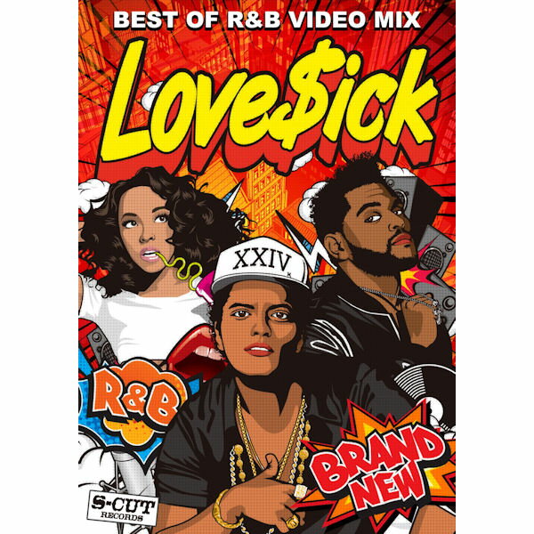 LoveSickBest Of R&B VIDEO MIX 륢ɥӡ DVD 120ʬ BRUNOMARS TINASHE WEEKND