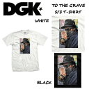 【DGK】ディージーケー 2022 Coolin T-Shirtt メンズ 半袖 Tシャツ ティーシャツ TEE トップス スケートボード M/L/XL WHITE/BLACK【あす楽対応】