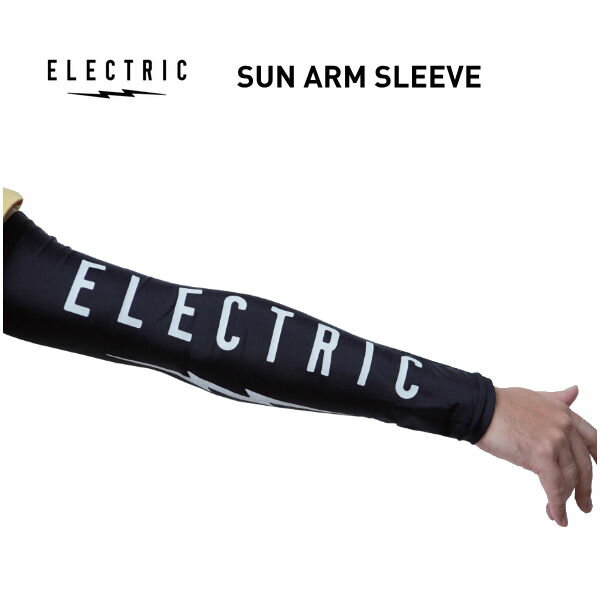 リー 【ELECTRIC】エレクトリック 2024春夏 SUN ARM SLEEVE アームスリーブ アウトドア キャンプ S/M M/L ブラック【正規品】【あす楽対応】