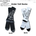 y ELECTRICzGNgbN 2022-2023 H~ UNDER VOLT SNOW SOCKS \bNX C Xm[{[h XL[ EB^[X|[c 2J[ BALCK/WHITE FREE TCY yyΉz