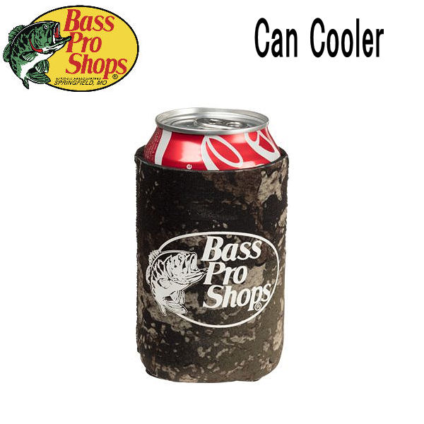 Bass Pro ShopsۥХץåץ Logo TrueTimber Can Cooler ܥȥۥ С ɥ  եå ȥɥ