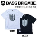 【BASS BRIGADE】バスブリゲード 2022春夏 IRON SHIELD LOGO TEE メンズ Tシャツ 半袖 アウトドア フィッシング トップス M/L/XL/2XL 2カラー【あす楽対応】