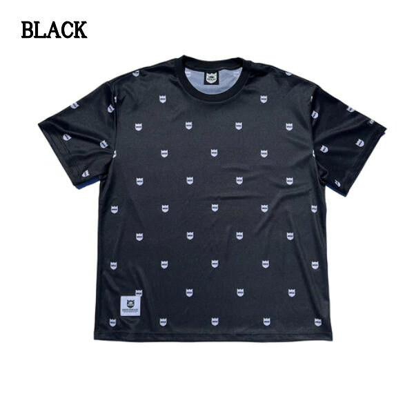 【BASS BRIGADE】バスブリゲード SHIELD PATTERN DRY BIG TEE メンズ ドライ Tシャツ 半袖 アウトドア フィッシング トップス キャンプ 釣り ブラックバス M/L/XL 2カラー【正規品】 54tide-10127828 surf&snow 54TIDE サンプル画像2