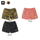 バサーズユナイテッド 2021夏 W-LOGO Shorts メンズ HHC 髭髭クラブコラボ 半ズボン ハーフパンツ 水着 アウトドア フィッシング 魚釣り バス BUM