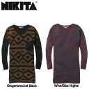 【NIKITA】ニキータ 2014-2015秋冬 Owl Knit レディース ニットワンピース ドレス 長袖 ミニスカート ストリート スケボー アウトドア【正規品】