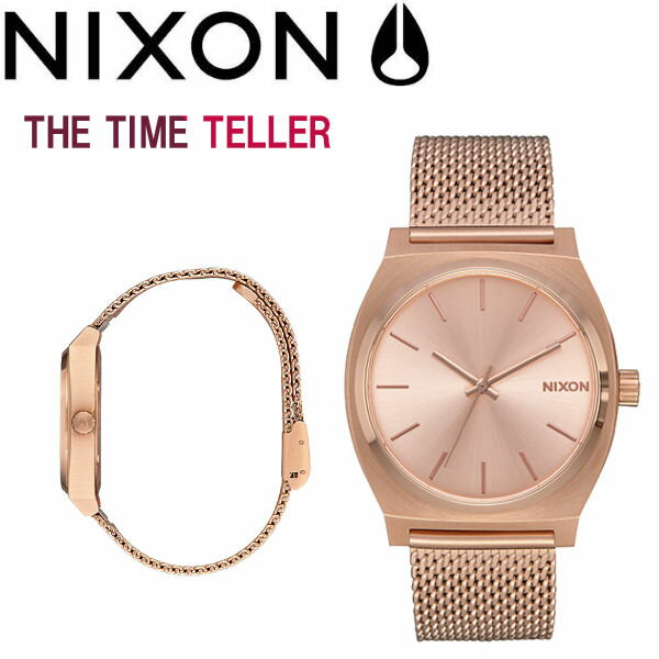 ニクソン 【NIXON】ニクソン THE TIME TELLER MILANESE タイムテラー レディース ウォッチ 腕時計