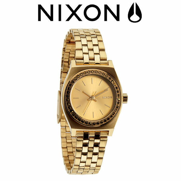 ニクソン 【NIXON】ニクソン THE SMALL TIME TELLER レディースウォッチ アナログ腕時計/ALL GOLD CRYSTAL