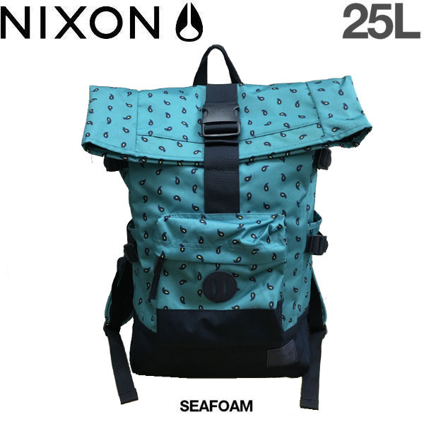 ニクソン 【NIXON】ニクソン2015春夏/SWAMIS BACKPACK ロールトップバッグ バックパック リュックサック/Seafoam