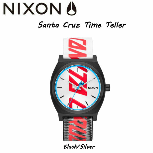 ニクソン 【NIXON】ニクソンNixon x Santa Cruz Time Teller タイムテラー サンタクルーズコラボ メンズ レディース ユニセックス お洒落 ウォッチ アナログ腕時計 限定 時計【あす楽対応】