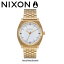 【NIXON】ニクソン THE TIME TELLER タイムテラー メンズ レディース ユニセックス ウォッチ 腕時計 Gold / Red Saddle【あす楽対応】