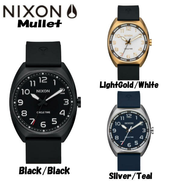 ニクソン 【NIXON】ニクソン Mullet マレット メンズ レディース ユニセックス お洒落 ウォッチ アナログ腕時計 時計 3カラー【正規品】【あす楽対応】