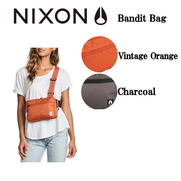 ニクソン 【NIXON】ニクソン NIXON Bandit Bag メンズバック ウェストポーチ ショルダーバック バッグコンパクトバッグ 鞄 2L 2カラー【あす楽対応】