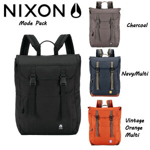 【NIXON】ニクソン NIXON Mode Pack Bag メンズバックパック リュックサック ショルダーバック バッグ 鞄 20L 4カラー Black/Charcoal/Navy/Orange【あす楽対応】