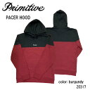 【Primitive】プリミティブ 2020秋冬 FALL フォール PACER HOOD ペースフード メンズ パーカー カラーブロックフリースパーカー トップス BURGUNDY バーガンディ M L XL【正規品】【あす楽対応】