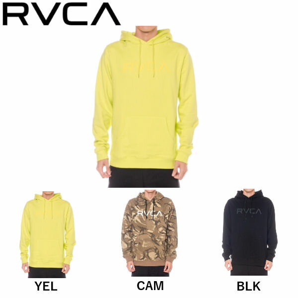【RVCA】ルーカ 2019秋冬 メンズ BIG RVCA HOODIE パーカー スウェット トップス サーフィン スケートボード S/M/L 3カラー【あす楽対応】