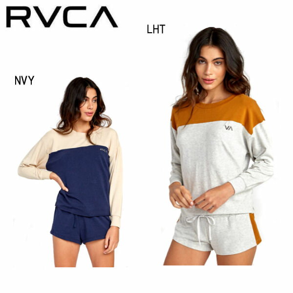 【RVCA】ルーカ 2019秋冬 SOPHMORE FLEECE PULLOVER レディース フリース プルオーバー トレーナートップス XS / S / M 2カラー【あす楽対応】