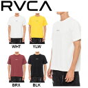 【RVCA】ルーカ 2020春夏 RVCA メンズ TINY ARCH SS Tシャツ 半袖 スケートボード サーフィン トップス S / M / L 4カラー【あす楽対応】