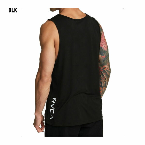 【RVCA】ルーカ 2020春夏 RVCA メンズ VA OFFSET TANK ラッシュガード トレーニング ジム ラッシュタンク サーフィン S / M / L / XL 2カラー【あす楽対応】