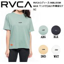 ルーカ Tシャツ レディース 【RVCA】ルーカ 2021春夏 RVCA レディース INBLOOM BOX Tシャツ 半袖 スケートボード サーフィン トップス XS/S 4カラー【あす楽対応】