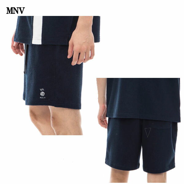 【RVCA】ルーカ 2024春夏 【ALL TIME COLLECTION】 ALLTIME TERRY WS ウォークパンツ ショートパンツ メンズ 半ズボン ハーフパンツ ボトムス キャンプ アウトドア スケボー フィットネス ジム M/L 3カラー【正規品】