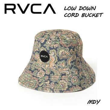 【RVCA】ルーカ 2021年秋冬モデル RVCA レディース LOW DOWN CORD BUCKET バケットハット 帽子 バケハ キャンプ アウトドア サーフィン【あす楽対応】