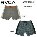 【RVCA】ルーカ 2022春夏 メンズ APEX TRUNK ボードショーツ サーフトランクス BC041506 スケートボード サーフィン キャンプ 2カラー【あす楽対応】