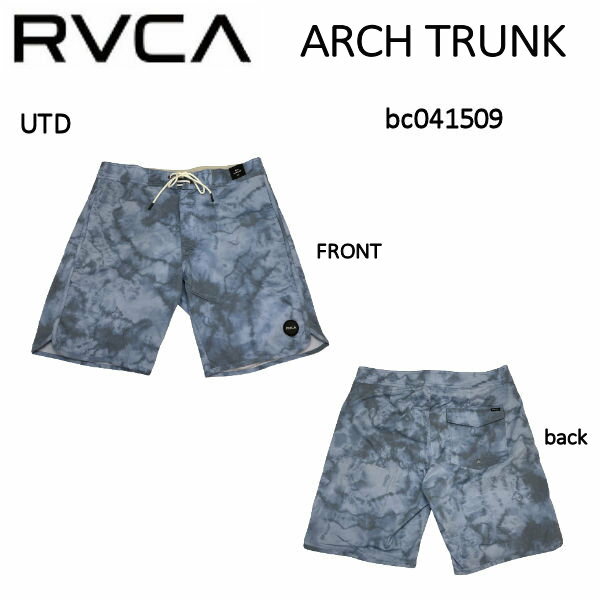 【RVCA】ルーカ 2022春夏 メンズ ARCH TRUNK ボードショーツ サーフトランクス 水陸両用 ハーフパンツ スケートボード サーフィン キャンプ グレー【正規品】【あす楽対応】