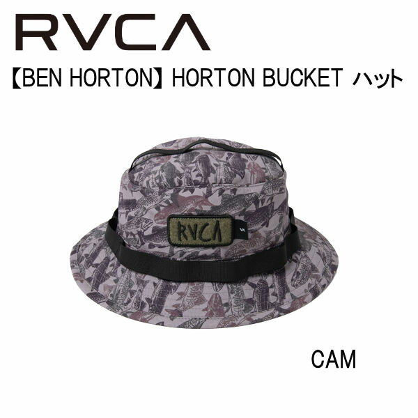 Rakuten - 【RVCA】ルーカ 2022春夏 メンズ 【BEN HORTON】 HORTON BUCKET ハット スケートボード サーフィン アウトドア 小物 アクセサリー 【正規品】