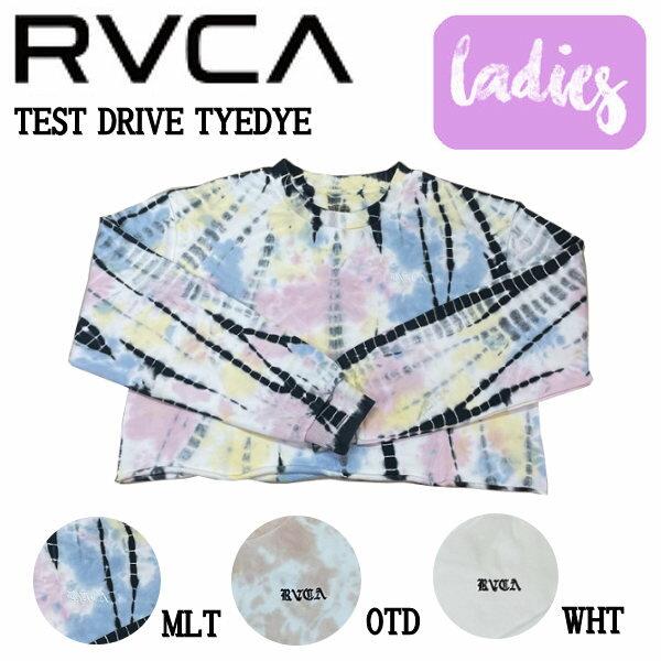 RVCAۥ롼 2022ղ TEST DRIVE TYEDYE ǥ ȥ졼ʡ 󥰥꡼ ȥܡ ե ȥåץ XS/S 3顼ʡۡڤб