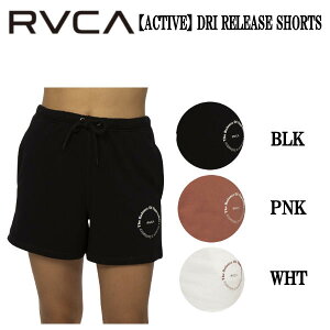 【RVCA】ルーカ 2022春夏 ACTIVE DRI RELEASE SHORTS ウォークパンツ ショートパンツ ハーフパンツ フィットネス ジム ヨガ トレーニングウェア セットアップ ボトムス XS/S/M 3カラー【正規品】
