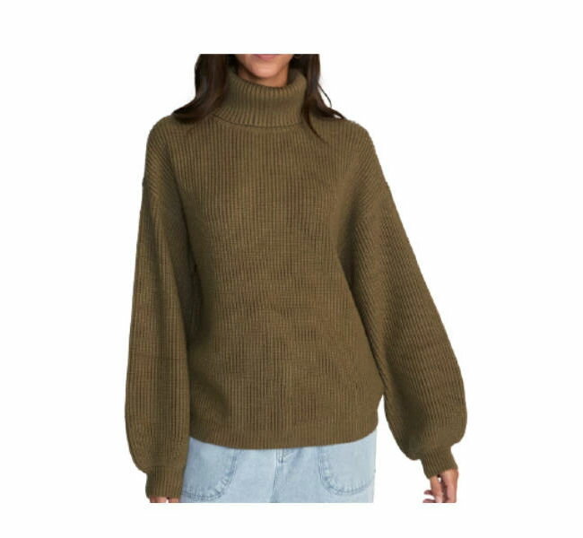 【RVCA】ルーカ VINEYARD SWEATER レディース タートルネック ハイネック ニット セーター ストリート カジュアル アウトドア キャンプ XS/S/M 2カラー【正規品】 54tide-10132942 surf&snow 54TIDE サンプル画像3