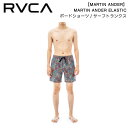 ルーカ 2023春夏 RVCA メンズMARTIN ANDER ELASTIC ボードショーツ サーフパンツ 水着 ボトムス トランクス サーフィン S/M/L/XL