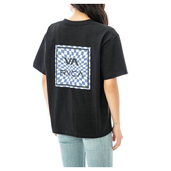 【RVCA】ルーカ SWERVE CHECK BOX SS レディース Tシャツ 半袖 トップス ティーシャツ スケートボード ストリート サーフ アウトドア キャンプ S/M/L 2カラー【正規品】 54tide-10143496 surf&snow 54TIDE サンプル画像3