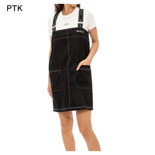 【RVCA】ルーカ JQ ELASTIC BAND MINI RVCA DRESS レディース ワンピース ショルダーストラップ デニム ストリート アウトドア キャンプ S/M 2カラー【正規品】 54tide-10143503 surf&snow 54TIDE サンプル画像2