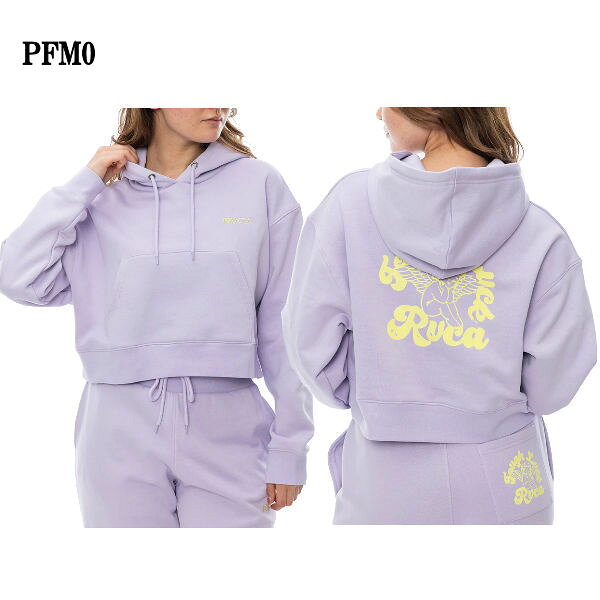 【RVCA】ルーカ 2024秋冬 レディース TOUGH LUCK CROPPED HOODIE パーカー セットアップトップス スポーツ ジム スケートボード アウトドア キャンプ スノボ M 2カラー【正規品】 54tide-10152936 surf&snow 54TIDE サンプル画像3