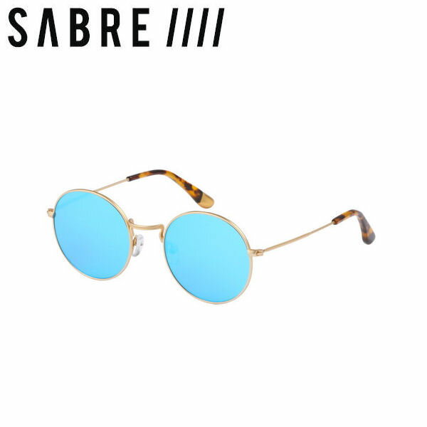 セイバー サングラス レディース 【ステッカープレゼント】【SABRE】セイバー JEREMY 2 ユニセックスサングラス メンズ レディース GOLD METAL/BLUE MIRROR