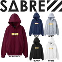 【ステッカープレゼント】【SABRE】セイバー2015秋冬 BOX LOGO HOODIE メンズプルオーバーパーカー 長袖パーカー 5カラー