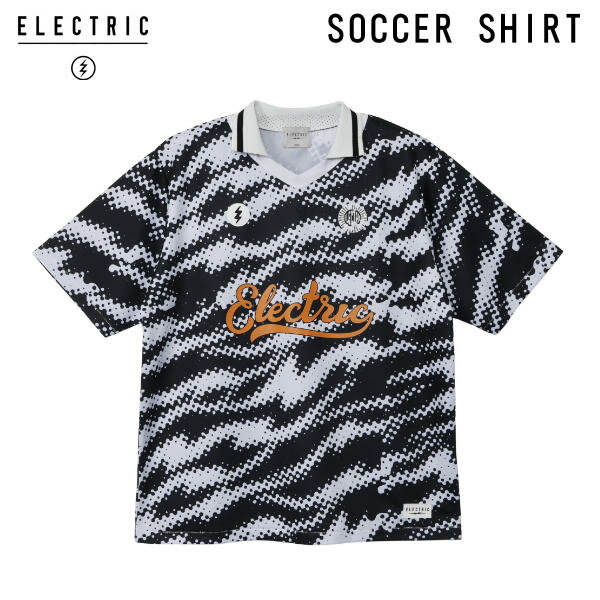 Rakuten - 【ELECTRIC】エレクトリック 2025春夏 SOCCER SHIRT メンズ 半袖 Tシャツ トップス TEE サッカーシャツ ユニフォーム ストリート スケーター スケートボード M/L/XL【正規品】