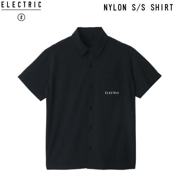 Rakuten - 【ELECTRIC】エレクトリック 2025春夏 NYLON S/S SHIRT メンズ 半袖シャツ ボタンシャツ 撥水加工 防汚加工 トップス 釣り フィッシング アウトドア キャンプ M/L/XL/XXL【正規品】