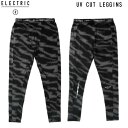 【ELECTRIC】エレクトリック 2025春夏 UV CUT LEGGINS メンズ レギンス インナー ボトムス パンツ UVカット 吸水速乾 接触冷感 日焼け予防 釣り フィッシング アウトドア キャンプ M/L/XL【正規品】