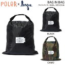 【POLER x LESQUE】ポーラー レスケ コラボ BAG IN BAG メンズ レディース ユニセックス 折り畳み バッグ ミニバッグ スケートボード ...